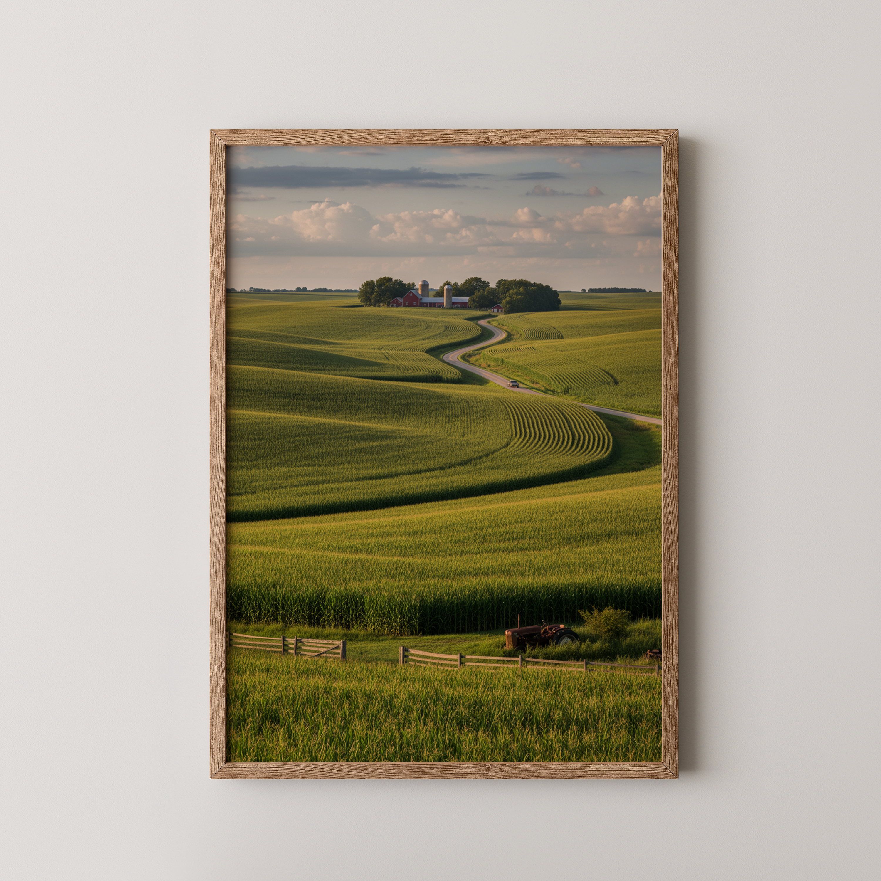 Wheat Fields, Iowa