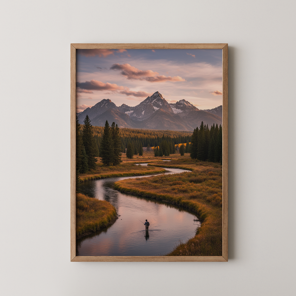 The Fly Fisherman, Idaho